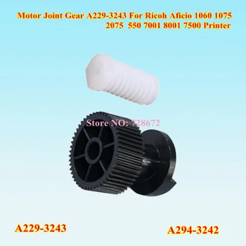 

10sets New A229-3243 A294-3242 Motor Joint Gear For Ricoh Aficio 1060 1075 2075 550 7001 8001 7500 Printer Toner Motor Gear
