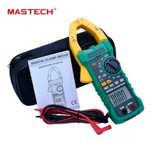 MASTECH MS2015A AutoRange Digital AC 1000A Current Clamp Meter True RMS Multimeter Frequency With Non contact