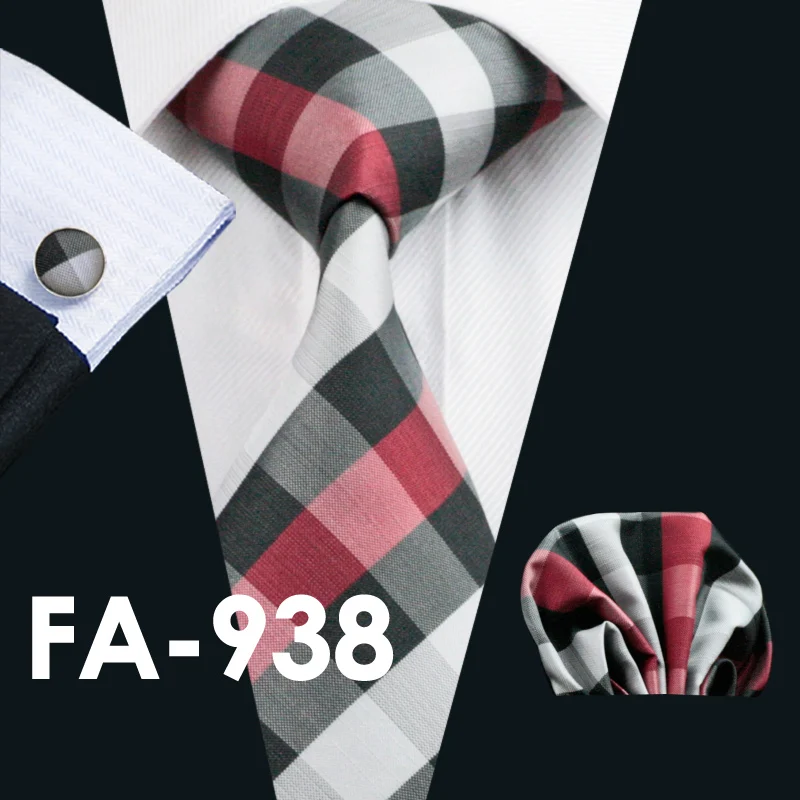 FA-988 Barry. Wang 29 стилей мужской галстук для мужчин Галстук Пейсли Шелковый Галстук Hanky запонки набор мужской галстук для свадебной вечеринки бизнес - Цвет: FA0938