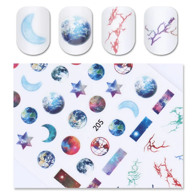 sternenhimmel 3d nail sticker sterne mond erde muster kleber nail art transfer aufkleber fr nagel kunst - Muster Fur Nagel sternenhimmel 3d nail sticker sterne mond erde muster kleber nail art transfer aufkleber fr nagel kunst - Muster Fur Nagel
