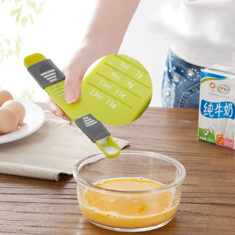 Buy Kitchen Cooking Measuring Spoons Adjustable Baby