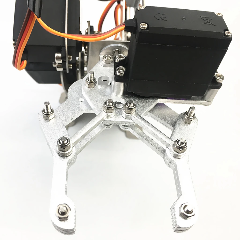 

6-Dof Stainless Steel Mechanical Arm Big Servos Manipulator Kits for Arduino Learning DIY Robotics Kits