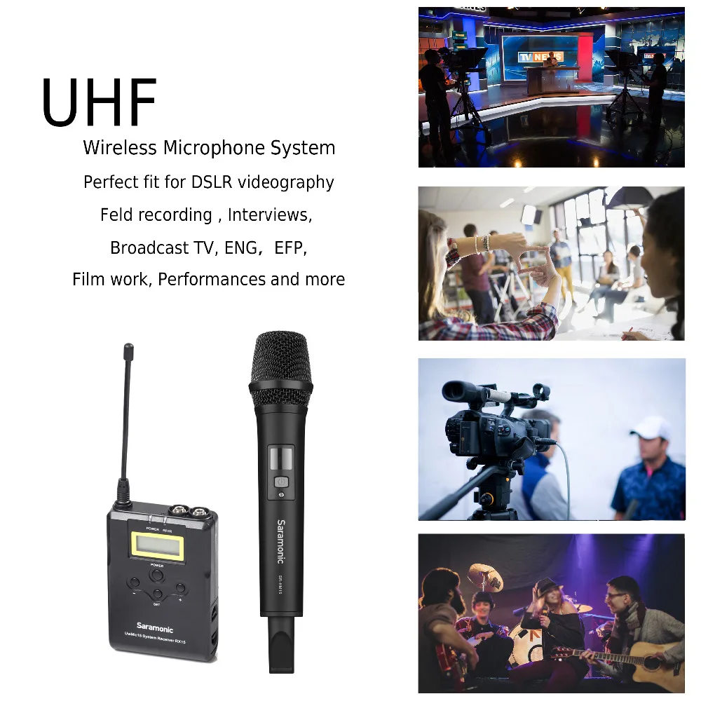 Saramonic Uwmic15A UHF Wireless Handheld Interview
