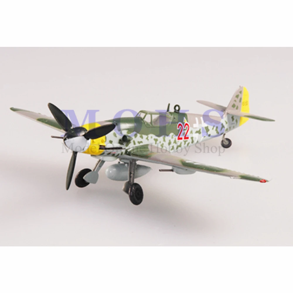 

EASY MODEL 37201 1/72 Assembled Model Scale BF109 Finished Model Airplane Scale Aircraft Warbird BF 109 G-10