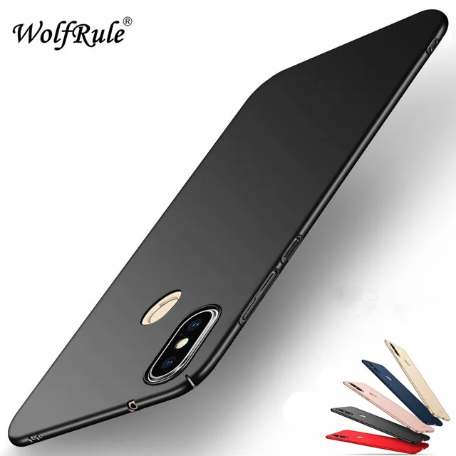 

WolfRule Xiaomi Redmi 6 Pro Case Xiaomi Mi A2 Lite Cover Ultra-thin Smooth Back Protection Plastic PC Case For Xiomi Redmi 6 Pro