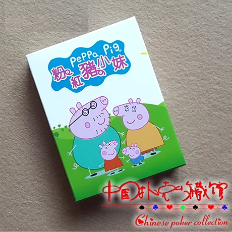 

New Cutely Cartoon Pig Paper Poker Playing Cards For Collection
