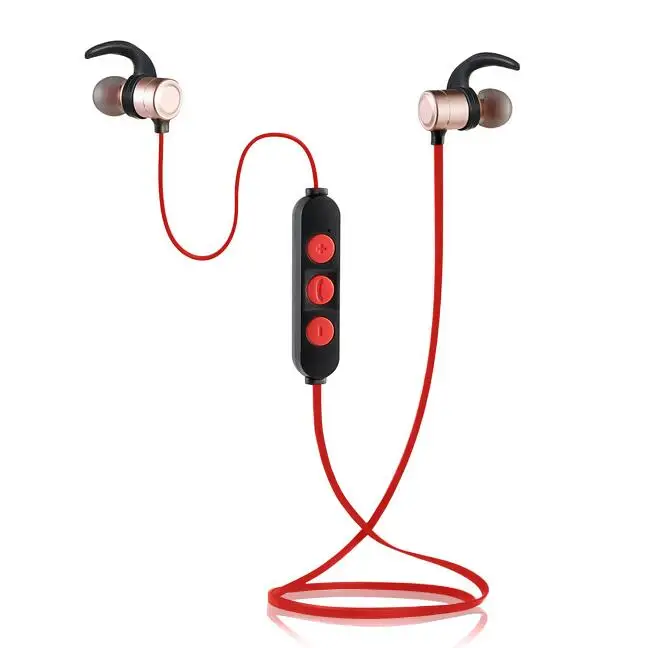 Спортивные Bluetooth наушники беспроводные с шейным браслетом бег гарнитура