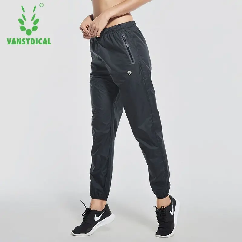 

Vansydical Hot Sweat Sports Running Pants Women's Gym Sweatpants Lose Weight Fitness Workout Jogging Fast Sweating Trousers