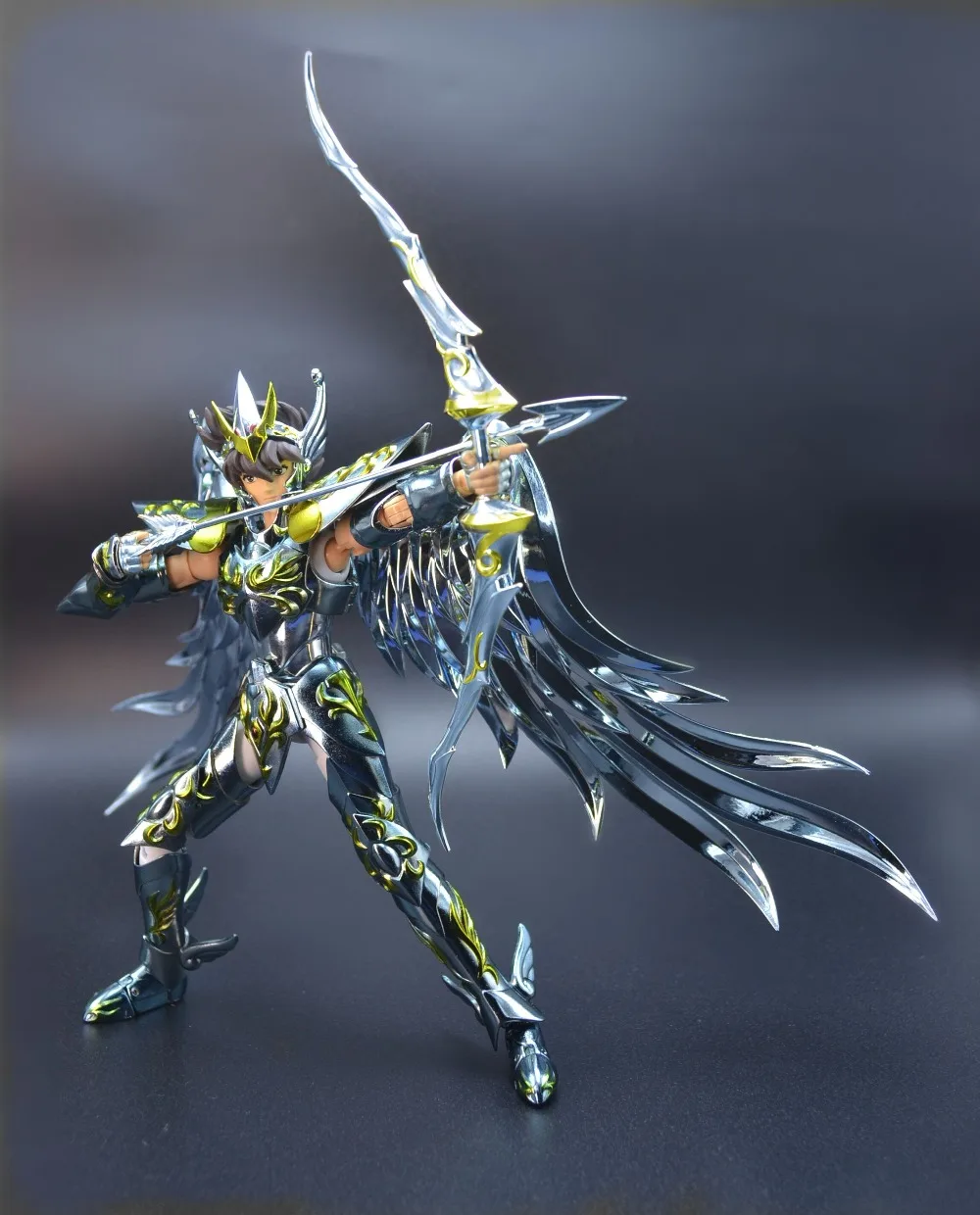 GT великолепные игрушки металлические наконечники лук и стрелы для Bandai Saint Seiya Cloth Myth, EX Soul золота SOG Бог Стрелец aiolos 10th Pegasus