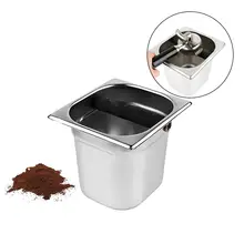Нержавеющая сталь инструмент аксессуар Кофе Knock Box Контейнер Кофе гуще контейнер Кофейная кружка для Кофе Maker Machine