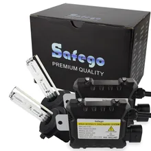 Safego автомобильные фары hid комплект ксенон H1 H3 H8 H9 H10 H11 9005 9006 Ксенон H7 H4 ксенон HID комплект авто освещение