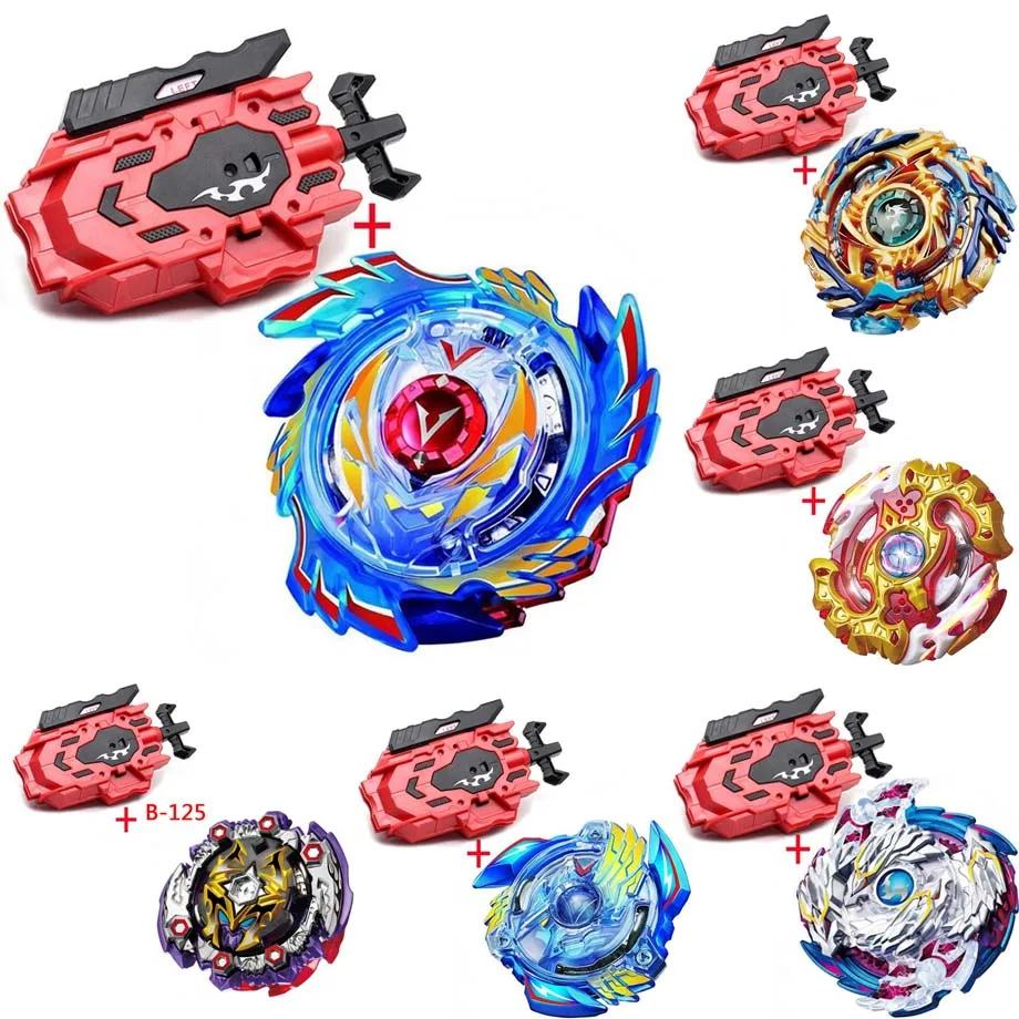 Tops Launchers Beyblade Burst B-145 B-144 B-127 Arena Toys Sale Beyblades Saint-Emperor-Dragon Drain Fafnir Phoenix Blayblade