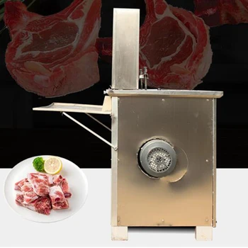 

Commercial Electric Bone Cutter 300-600kg/h Meat Bone Saw Machine Automatic Frozen Meat Rib Bone Cutting Slicer Machine