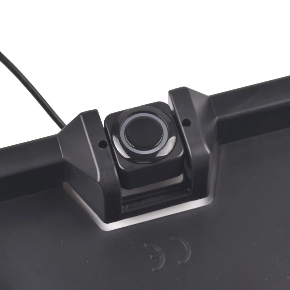 Car Parking Sensors Parktronics European License Plate Frame Reversing Radar 3 Sensors EU Plate Frame parking sensor kit led parking sensor kit parking sensor car led parking sensor