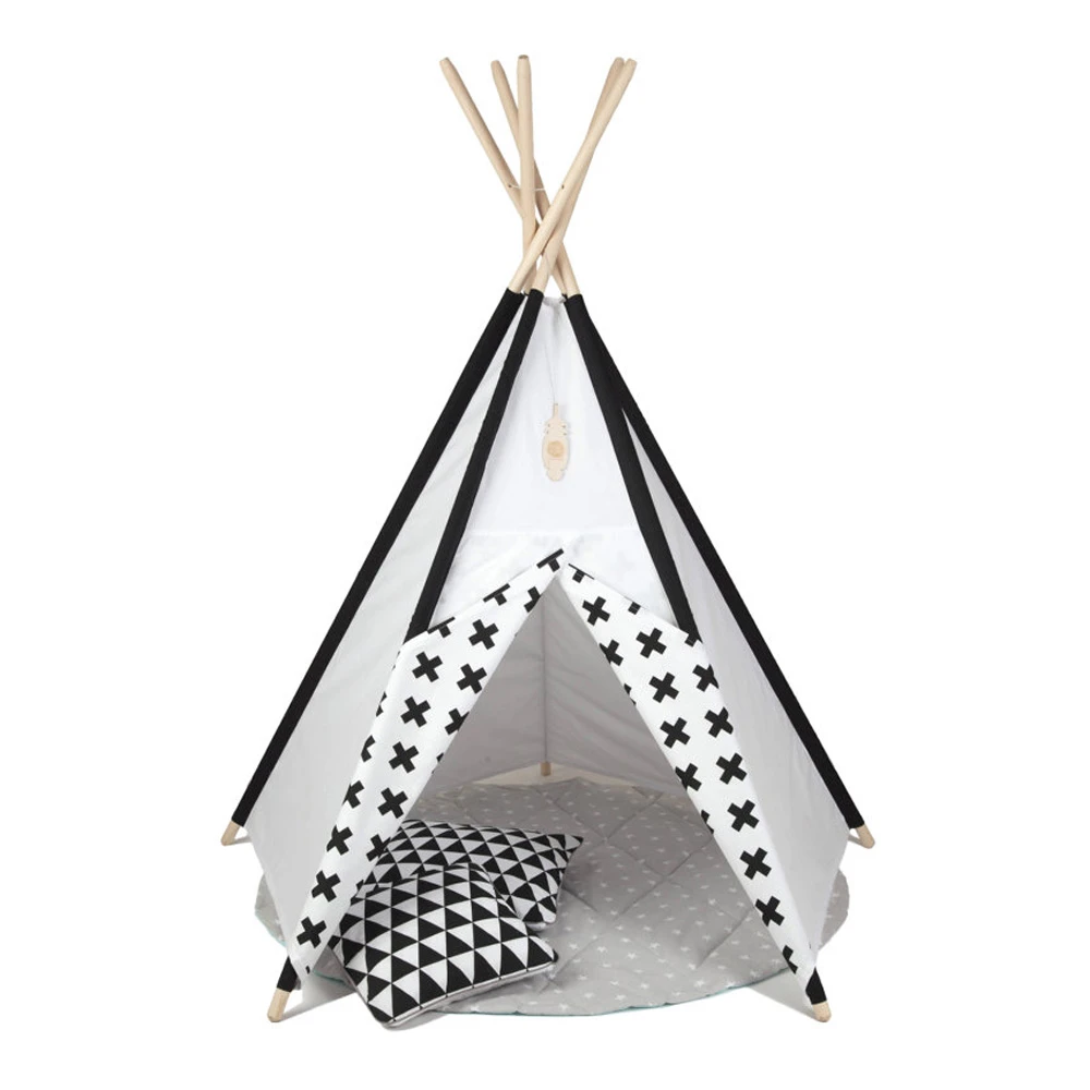white play tent