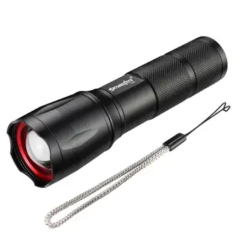 

USB Rechargeable Flashlight 3 Modes Bright Focusing Adjustable Metal Tactical Torch Flashlight For Outdoor Lighting Night Riding