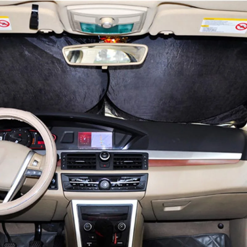 

Foldable Car Windshield Sunshade Large Front Window Visor Block Cover SUV Sun Shade NR-shipping
