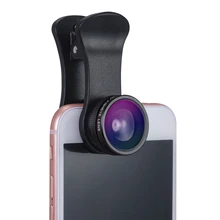3 в 1 Clip-On сотовый телефон Объективы для фотоаппаратов HD 105 0.65X Широкий формат объектива и 15X микро объектива и 180 рыбий телефон объектив для iPhone Samsung