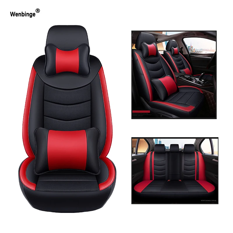 Чехол для автомобильного сиденья Wenbinge из воловьей кожи toyota rav4 corolla auris vitz land cruiser
