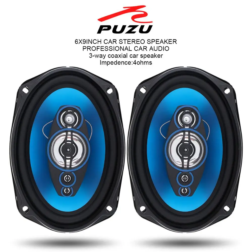 

PZ-6962B 2pcs 6x9" Inch 360W 3 Way Car Coaxial Speaker Auto Audio Music Stereo Full Range Frequency Hifi Speaker Non-destructive