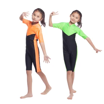 

Muslim Children Swimsuit Full Coverage Quick-drying Girl's Sets Beachwear Kids Swimwear Bathing Suits Summer Beach