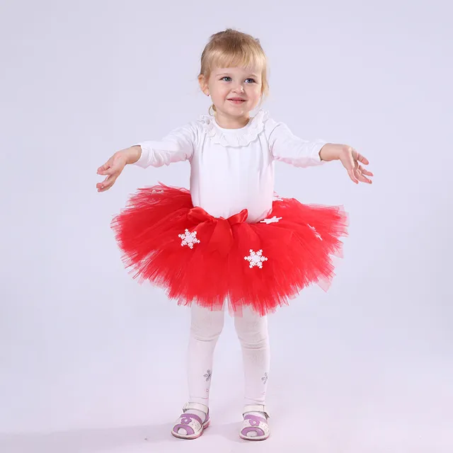 red tulle skirt for toddler