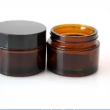 Изготовленная на заказ баночка для косметики стеклянный контейнер алюминиевая банка cometic бутылка для лосьона тонера