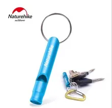 5 PCS Naturehike NH steel camping accessories kids children survival lifesaving whistle cheerleaders cheer Cheerleading keychain