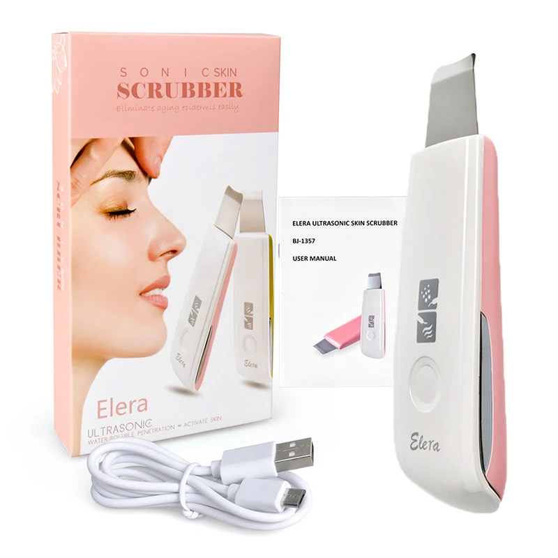 New Portable Mini Ultrasonic Skin Scrubber Spatula