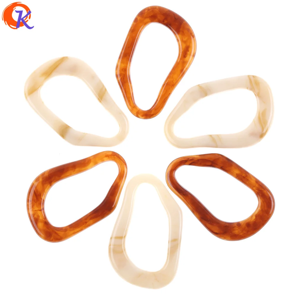 

Cordial Design 26*43MM 100Pcs Jewelry Accessories/Resin Bead/Earring Making/Marble Effect Bead/DIY/Hand Made/Earring Findings