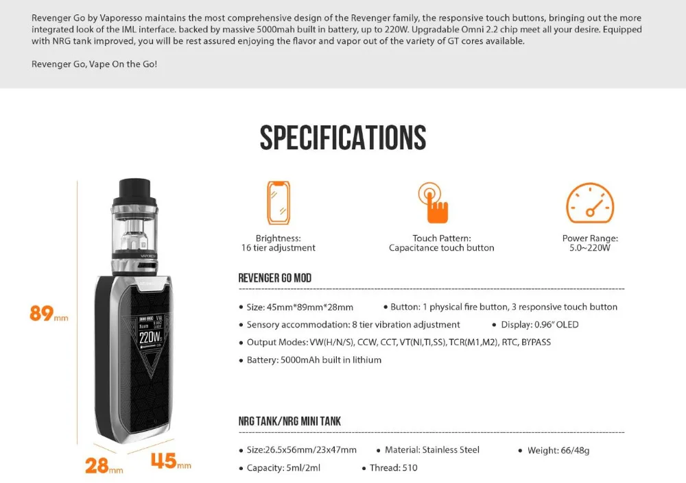 Vaporesso Revenger Go-1