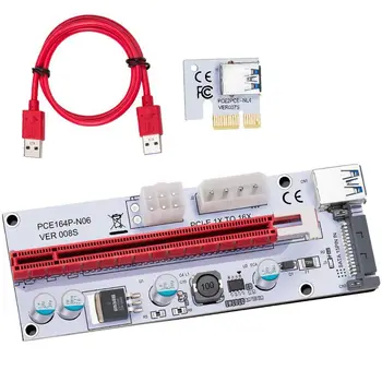 

USB 3.0 Pcie PCI-E Express 1X To 16X GPU Extender Riser Card Adapter
