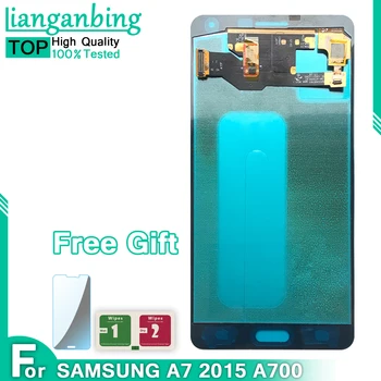 

Super AMOLED LCD For Samsung Galaxy A7 2015 A700 A7000 A700H A700F A700FD Screen 100% Tested Working Touch Screen Assembly