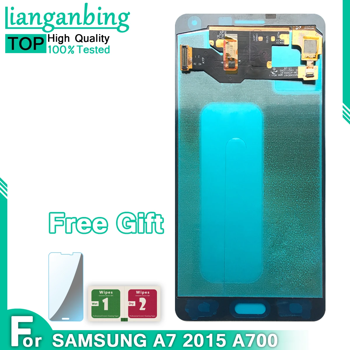 ЖК-дисплей Super AMOLED для Samsung Galaxy A7 2015 A700 A7000 A700H A700F A700FD экран 100% протестирован
