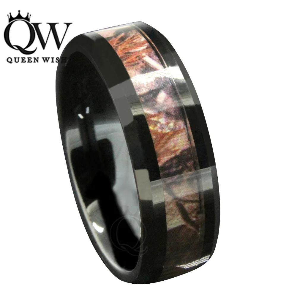 More Views Tungsten Rings Wedding Bands Sale His And Her Woodland