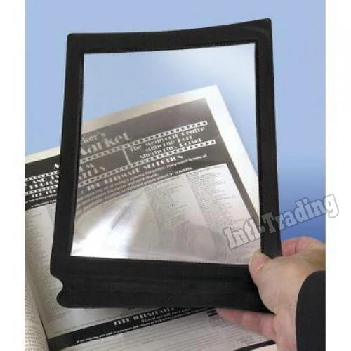 high quality big a4 full page 3x magnifier sheet large magnifying full sheet magnifying glass