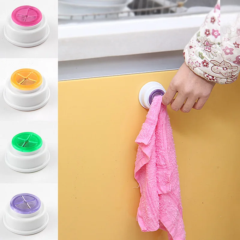 1x Wash Cloth Clip Holder Storage Bath Room Storage Hand Towel Hooks Rack kitchen Tools 4