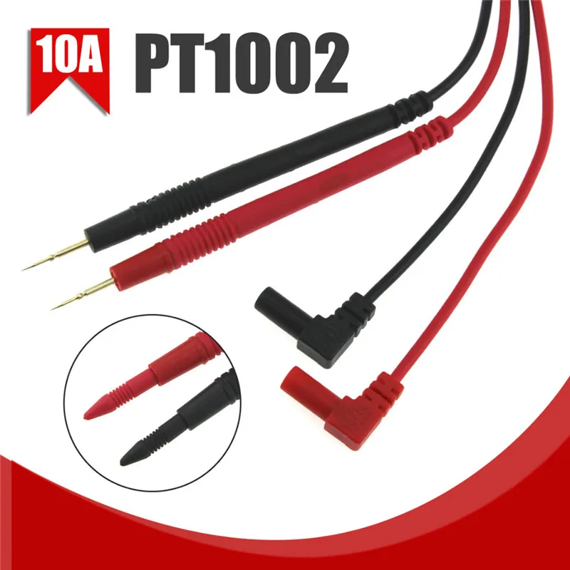 Mayitr 1Pair 10A Probe Test Leads Universal Multi Meter Tester Lead