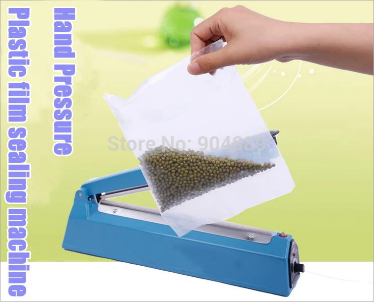 

AC 220V 300 Hand pressure PP PE Sealer plastic film manual sealing machine packing machine packaged tools