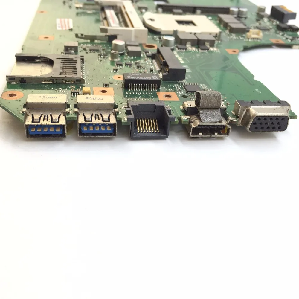 KEFU K55VM محمول اللوحة الأم ل ASUS K55VM K55VJ A55V K55V اختبار اللوحة الأصلية
