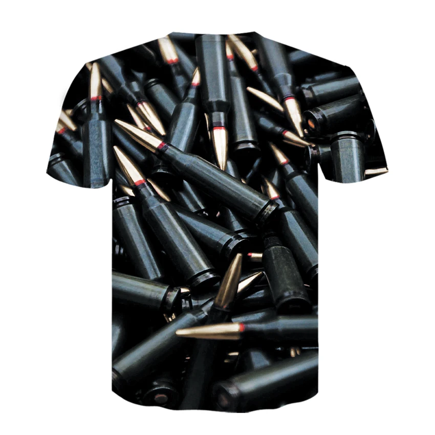 D-155-凯诚T恤短袖模板-后