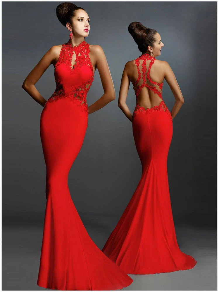 indian backless dress