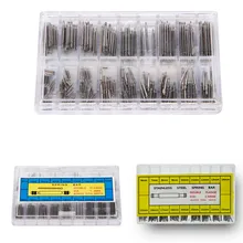 360 шт 8 мм-25 мм/6 мм-23 мм нержавеющая сталь часы пружинный бар звенья шпильки инструмент