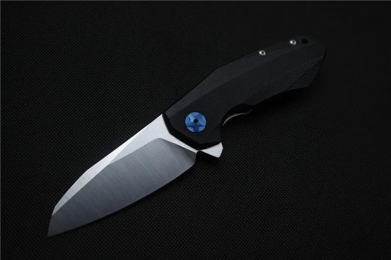 MIKER высокое качество ZT0456 складной нож, лезвие: D2(пятно), ручка Jade G10, Открытый Кемпинг Охота ручные инструменты