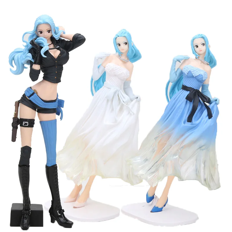 22cm Japanese Anime One Piece Princess Vivi figure toy Glitter