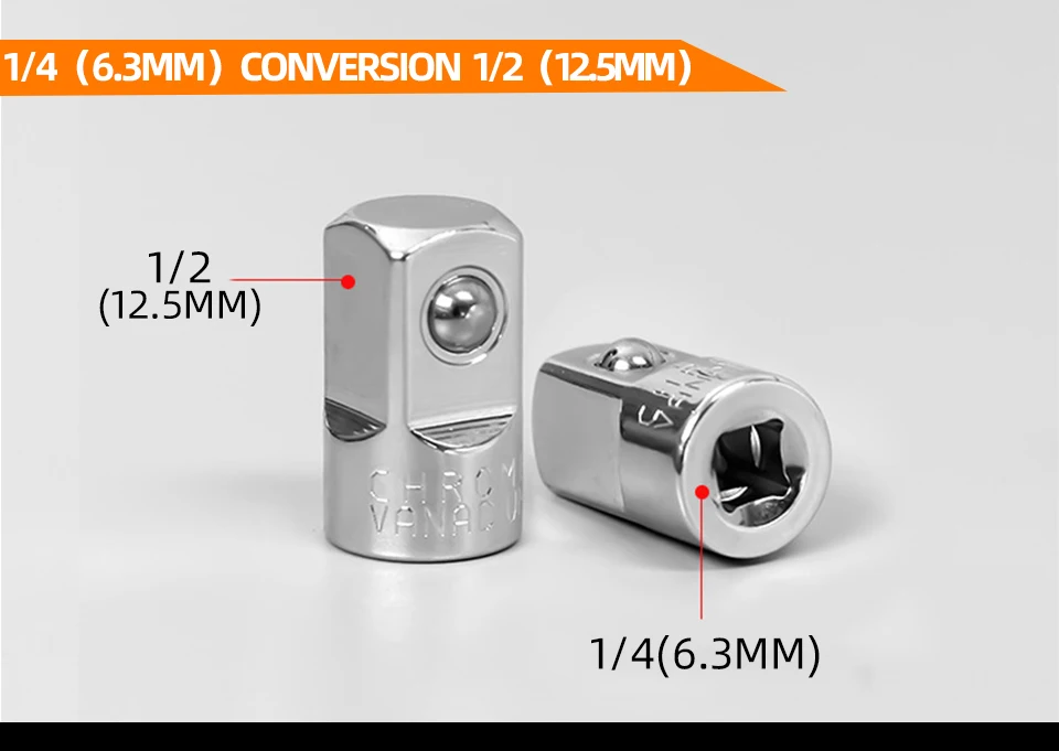 Храповый гаечный ключ с головным преобразователем 1/" 3/8" 1/" адаптер для ремонта автомобиля ручной инструмент розетка электроинструменты