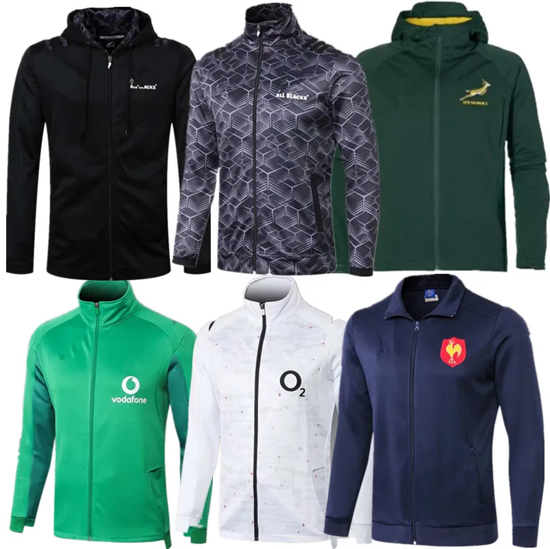 

2019 New Zealand Super rugby Jerseys Sweater Jacket RUGBY JERSEYS size : S-3XL Top quality free shipping
