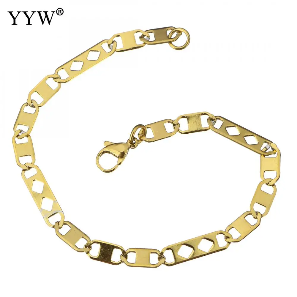 Цепочка и браслет из нержавеющей стали 316L для мужчин женщин|bracelets for women sets|jewelry set