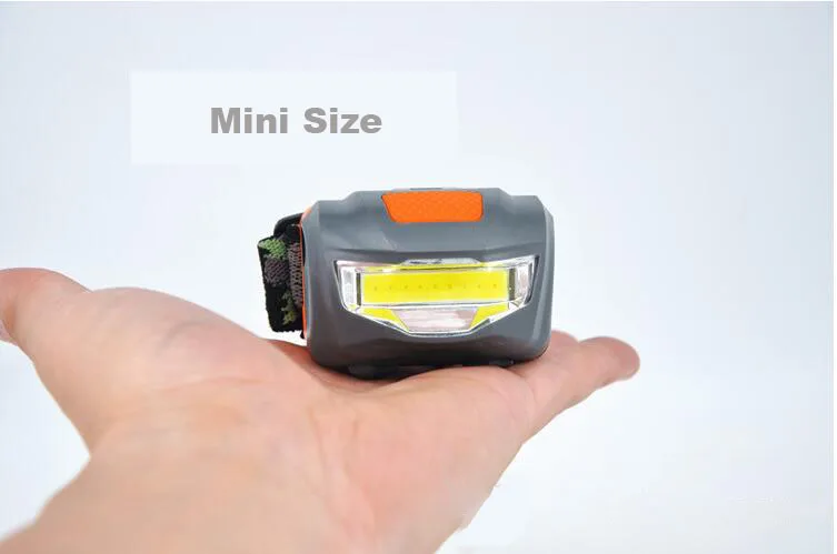 

COB Strong Headlights Camping Night Fishing Camouflage Head-mounted Flashlight Multi-function Battery Light Bicycle Light