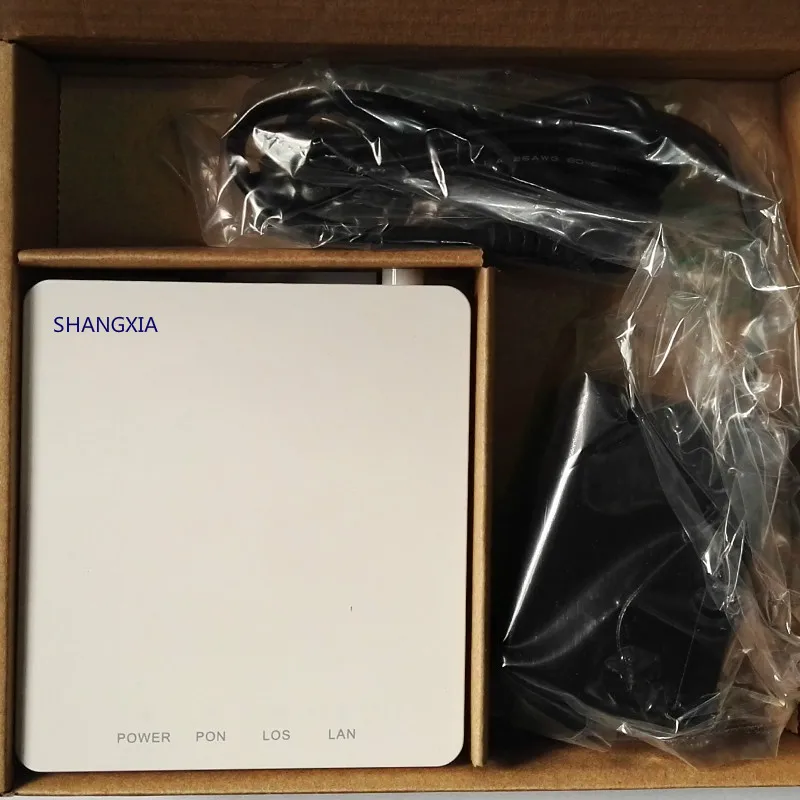 

New Original SHANGXIA ONU ONT EPON/GPON Terminal ONT FTTH EPON ONU with 1GE Ethernet Port English Firmware